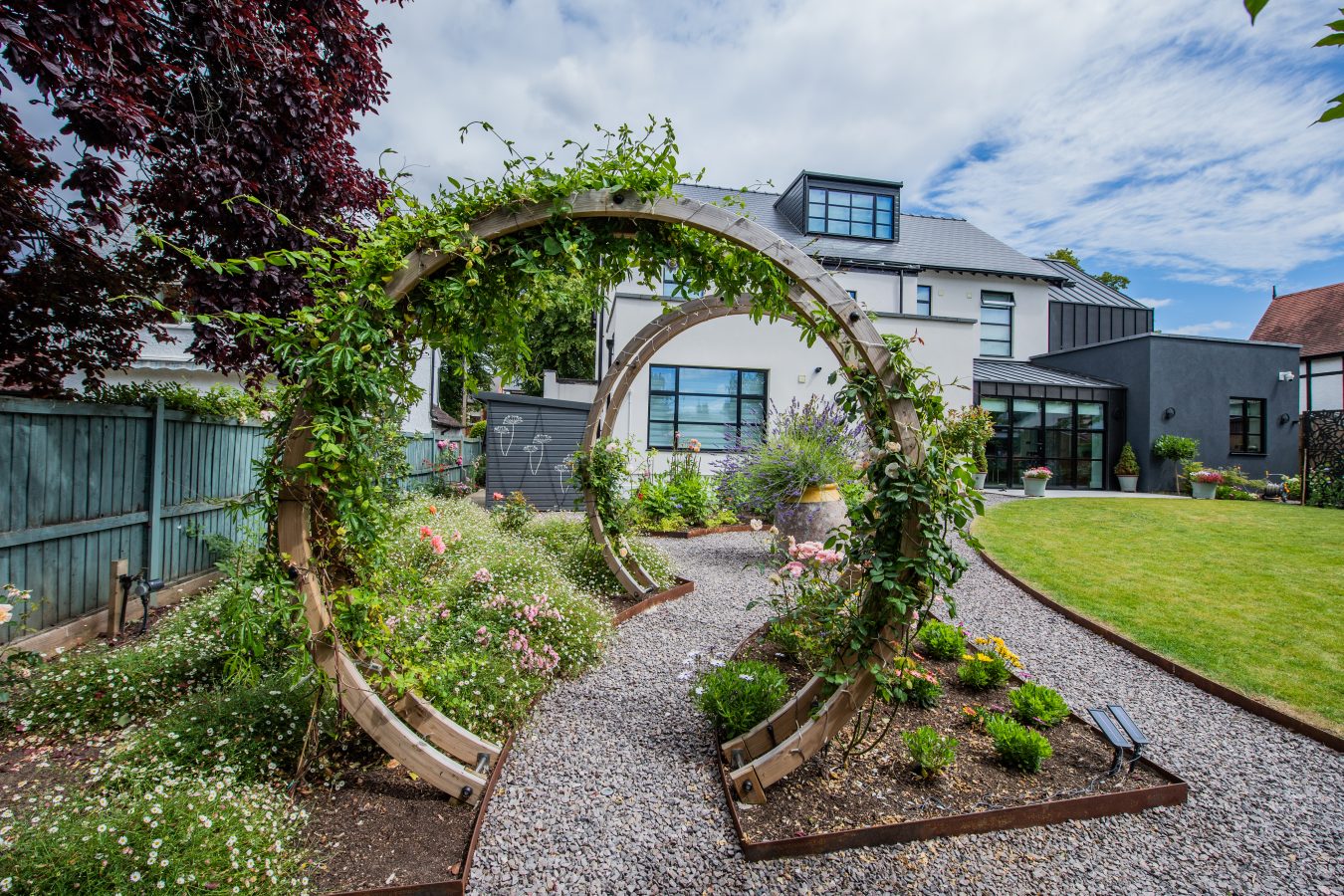 Cheltenham garden design moon gates