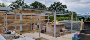 Construction underway